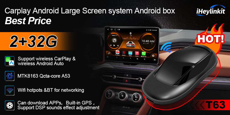 New model T63 Cost effective carplay box open system