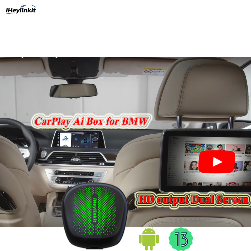 Qualcomm BMW Carplay Ai Box Android 13 with HDMI output